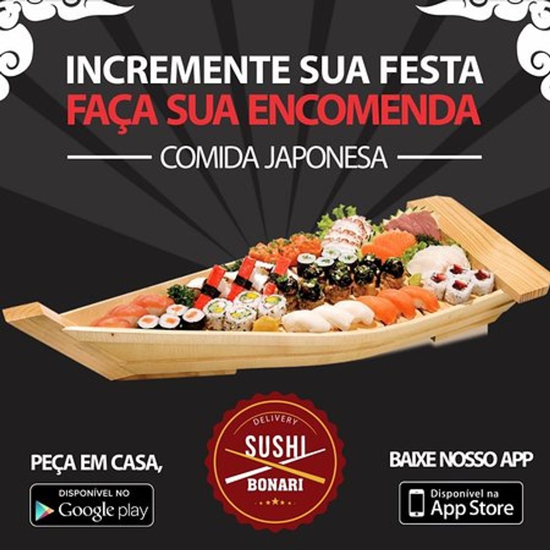 Restaurantes Pizzaria e Sushi Bar Bonari Delivery