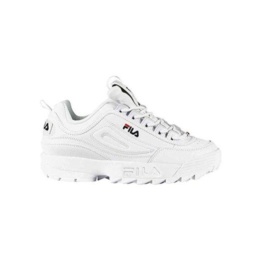 Fila Disruptor II - Zapatillas deportivas para mujer, Blanco