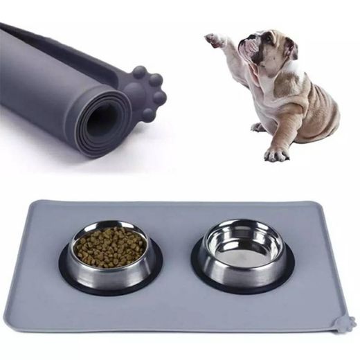 Tapete a prueba de agua para bowls de comida de perros