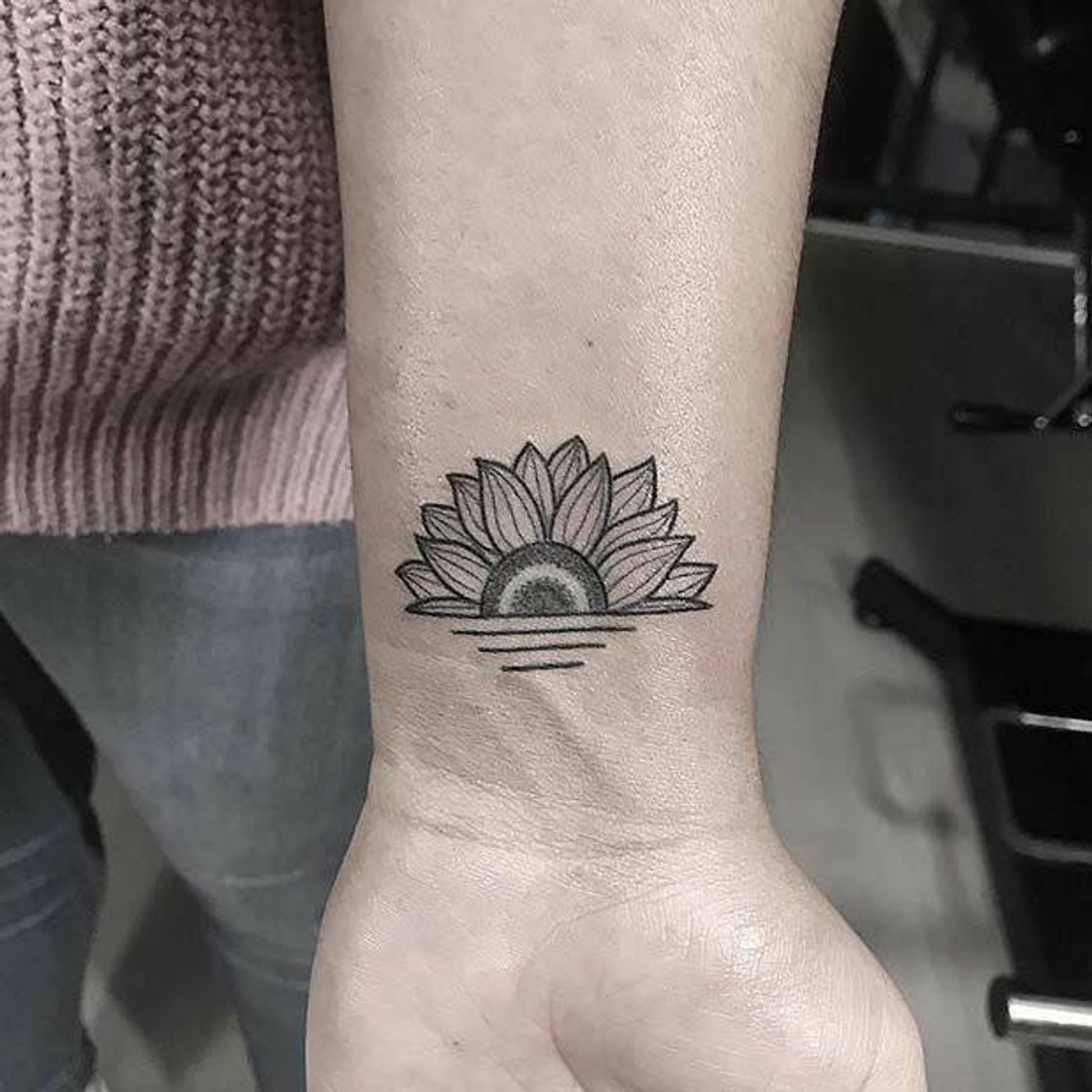 Sunflower tatto