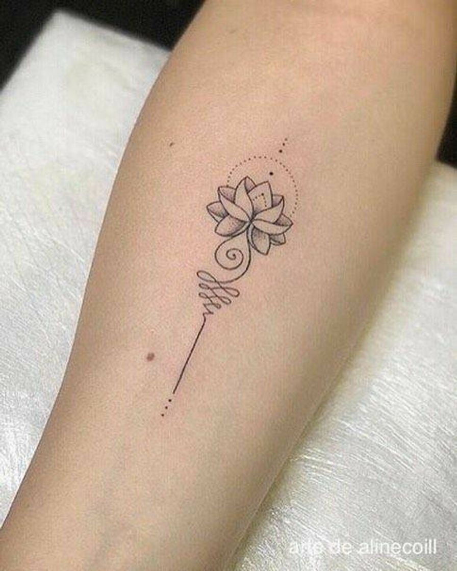 Moda TATTO FLOR DE LOTUS 😻🌺