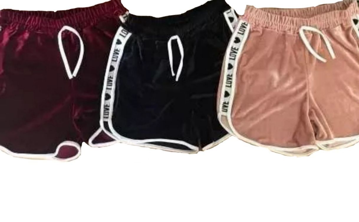 Fashion Shorts moletons feminino 