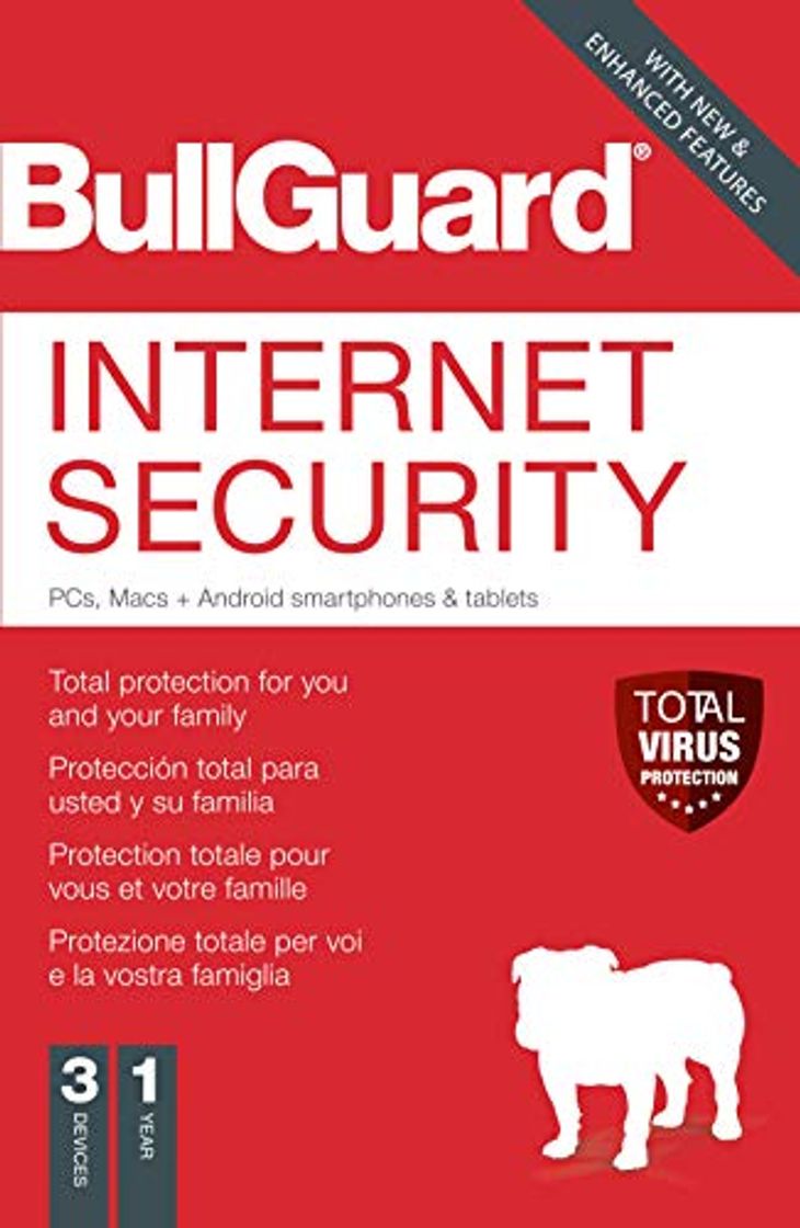 Producto BullGuard Internet Security 2020 Multidevice