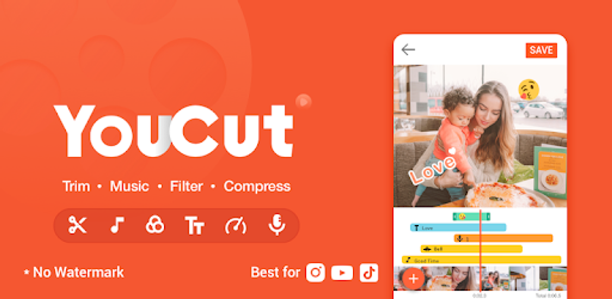 Moda YouCut - Video Editor & Video Maker, No Watermark - Google Play