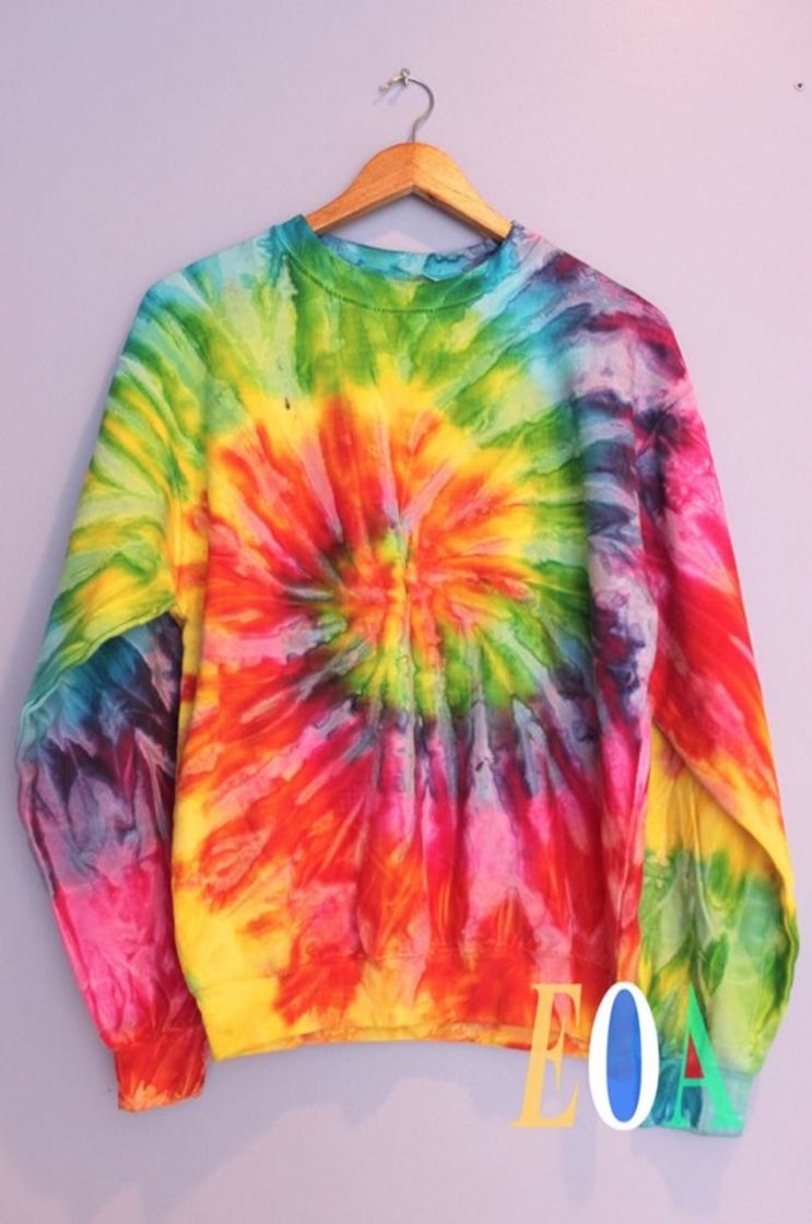 Moda moletom tiedye 