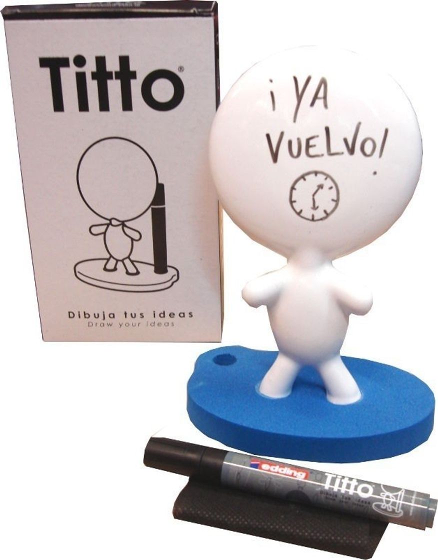 Titto muñeco pizarra