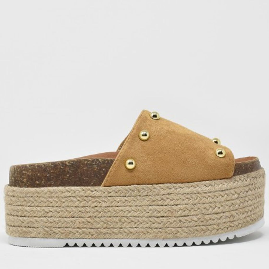 Social Sandalias con Plataforma Bombay Camel