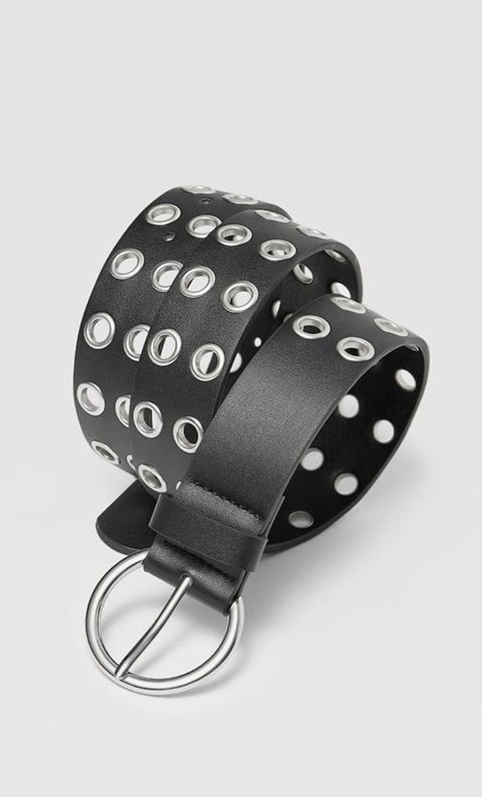 Social Cinturón eyelets grandes