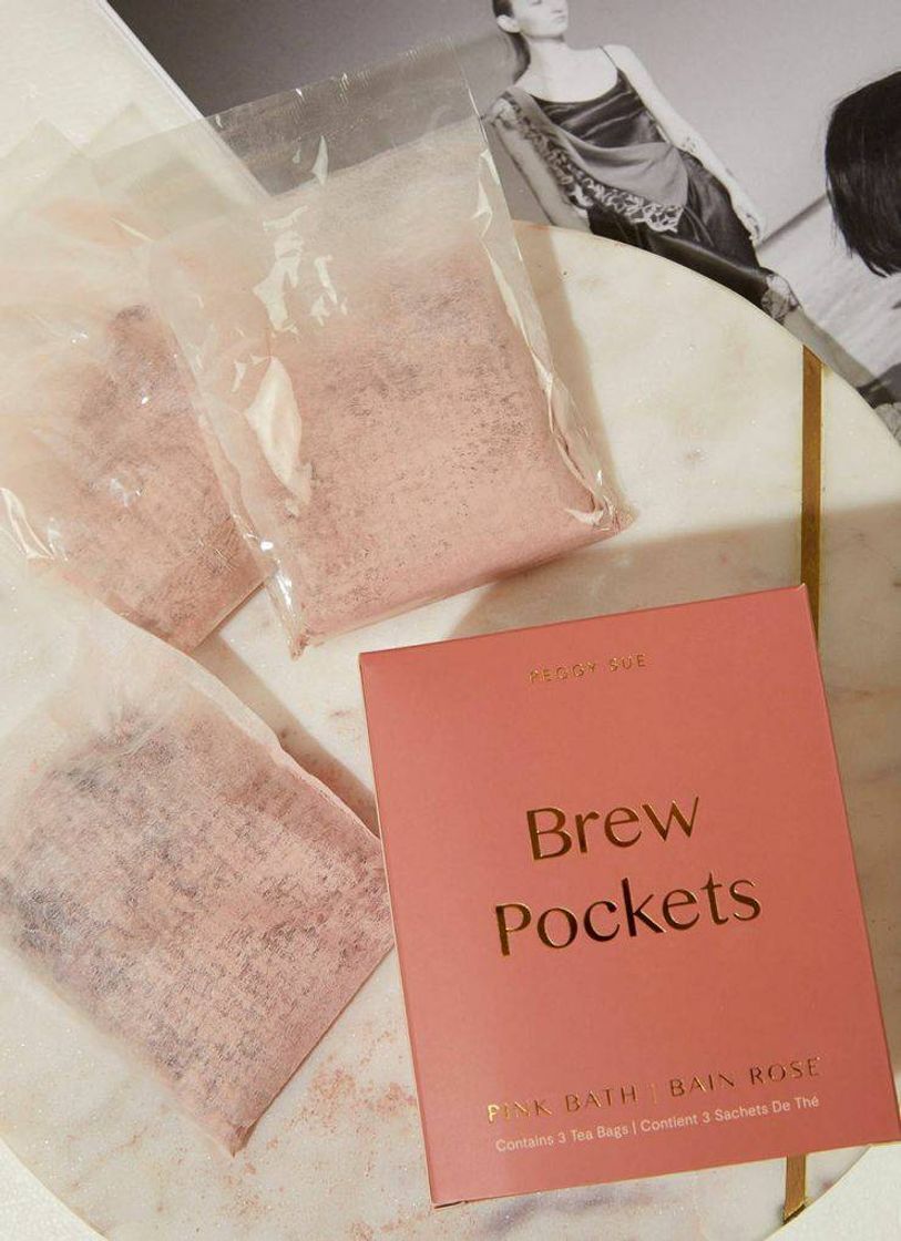 Social Pink bath fermentation pockets