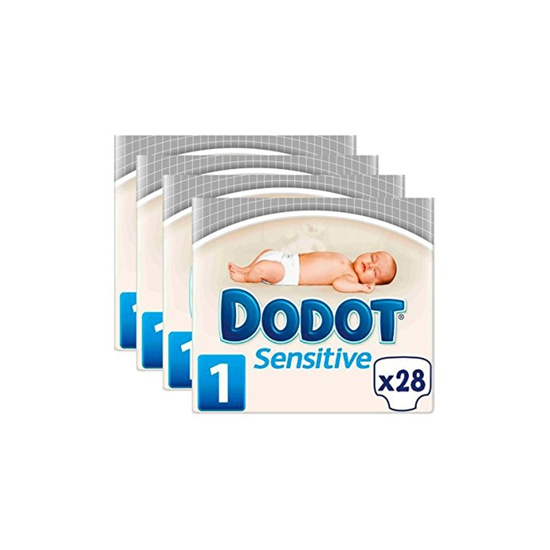 Product PAÑALES DODOT SENSITIVE T1 R.NACIDO CAJA 112 Unidades DE 2 a 5