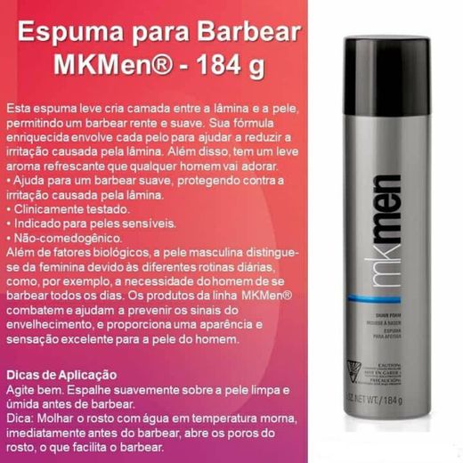 Espuma de barbear Mary Kay Men