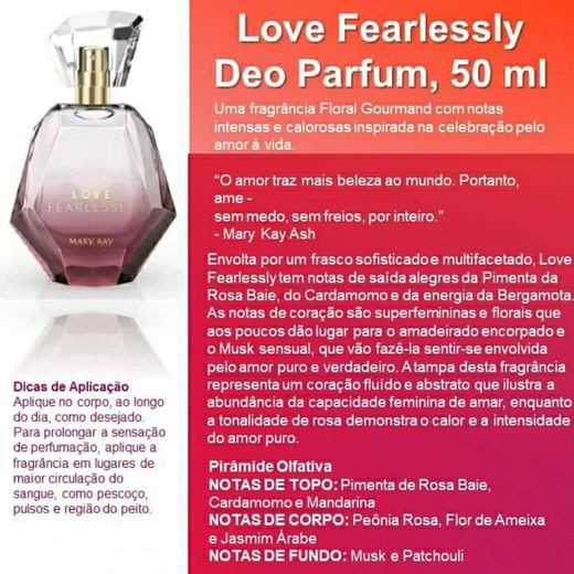 Eau de Parfum Love Fearlessly Mary Kay