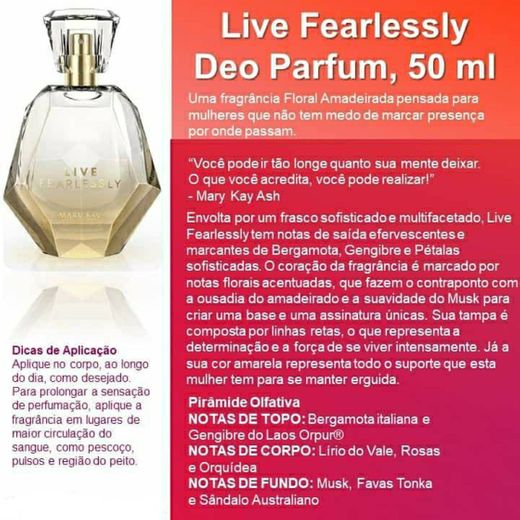 Eu de Parfum Live Fearlessly Mary Kay