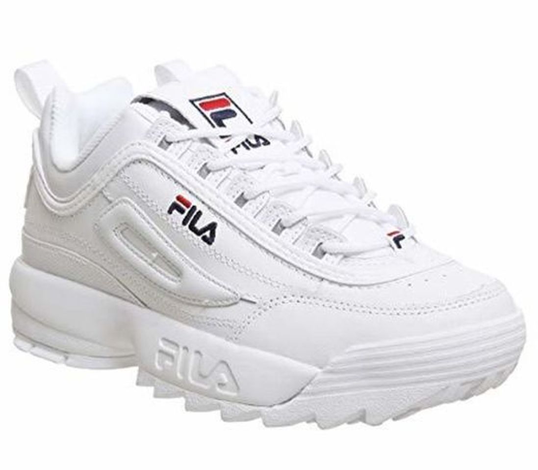Social Fila Disruptor II Premium Niña Zapatillas Blanco