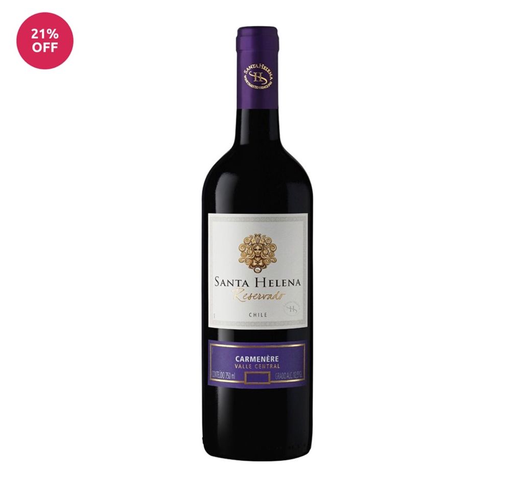 Fashion Vinho Santa Helena Reservado Carménère 750 mL