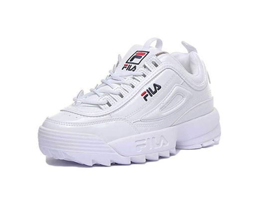 Fila Wmn Disruptor Low 1010746-1fg, Zapatillas Mujer, Blanco