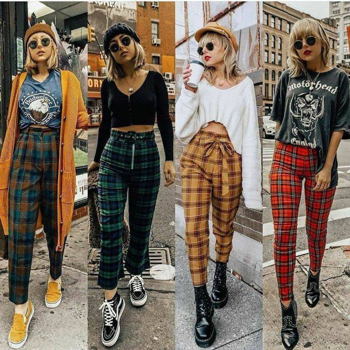 Fashion Calça xadrez😍