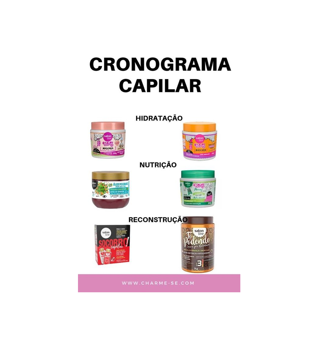 Products cronograma capilar Salon Line ❤️