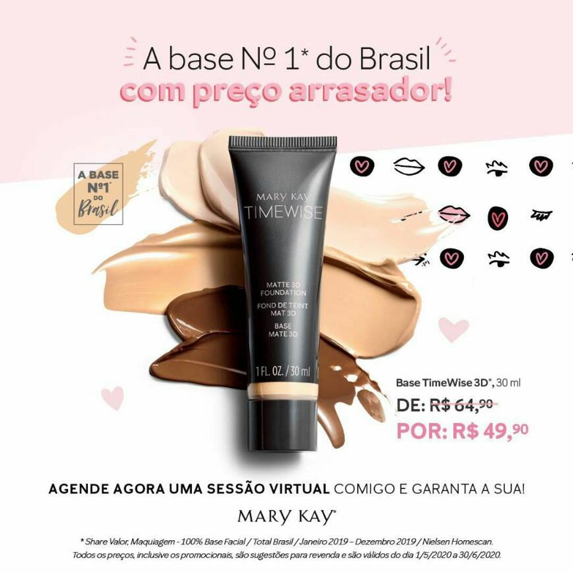 Fashion Recomendo a melhor Base do Brasil Base Time Wise 3D