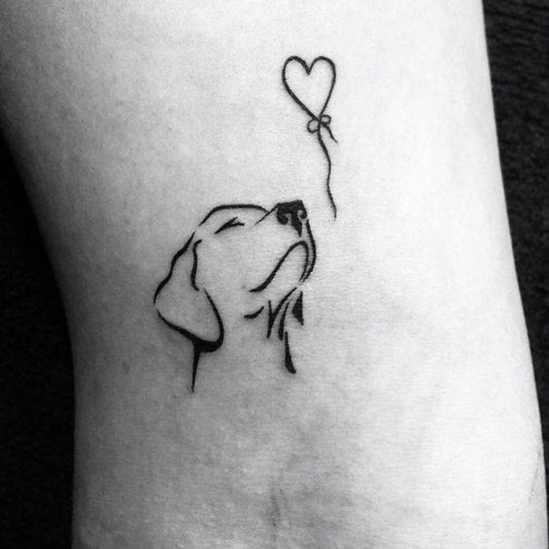 Social Tatuaje de perro 