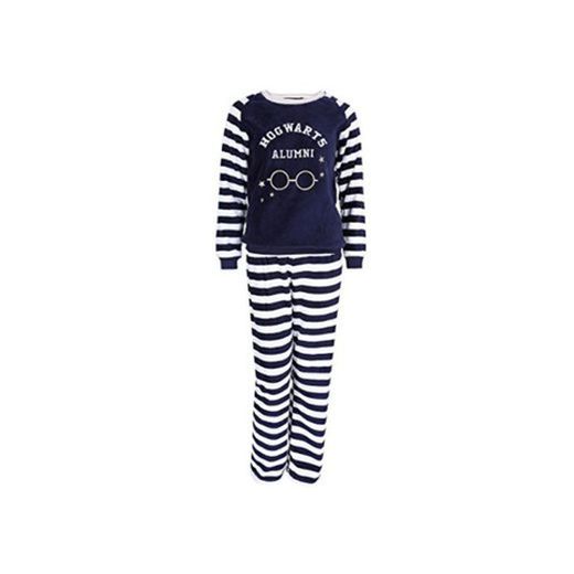 Pijama azul marino de forro polar HARRY POTTER