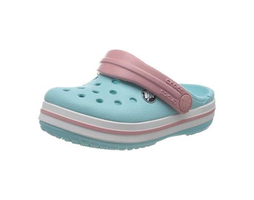 Crocs Crocband Clog K, Zuecos con Correa Unisex-Bambini, BLU