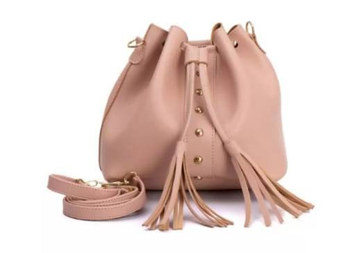 Bolsa transversal rose 