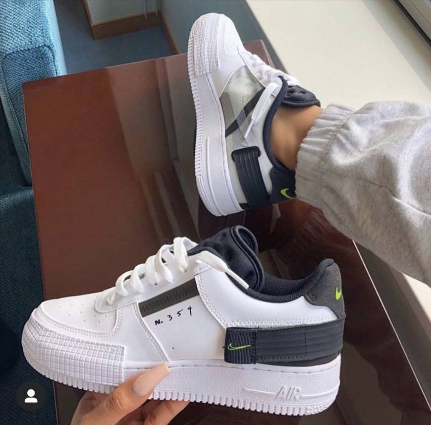 Product Nike Air Force 1 Type White Black Volt