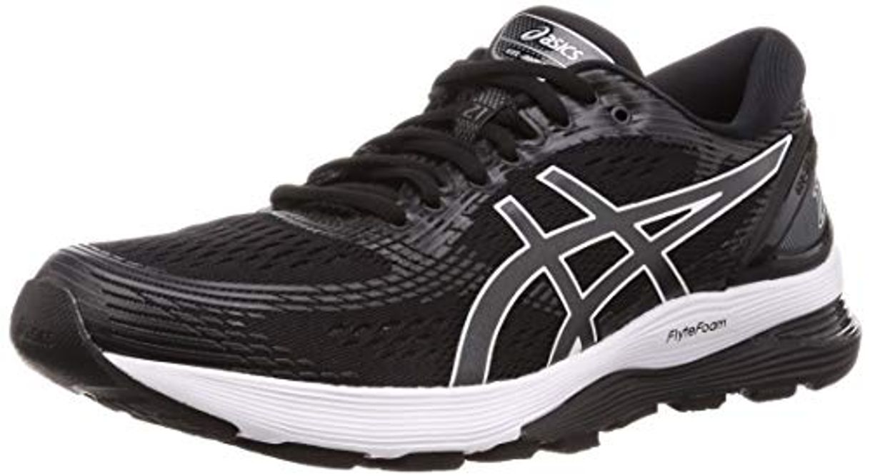 Social Asics Gel-Nimbus 21, Zapatillas de Running para Mujer, Negro