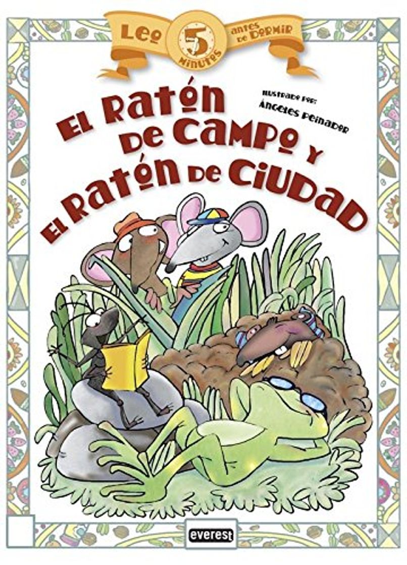 Libro El Ratón De Campo Y El Ratón De Ciudad (Leo 5 minutos antes de dormir)