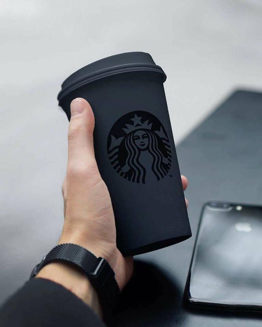 Moda Black StarBucks🖤😍