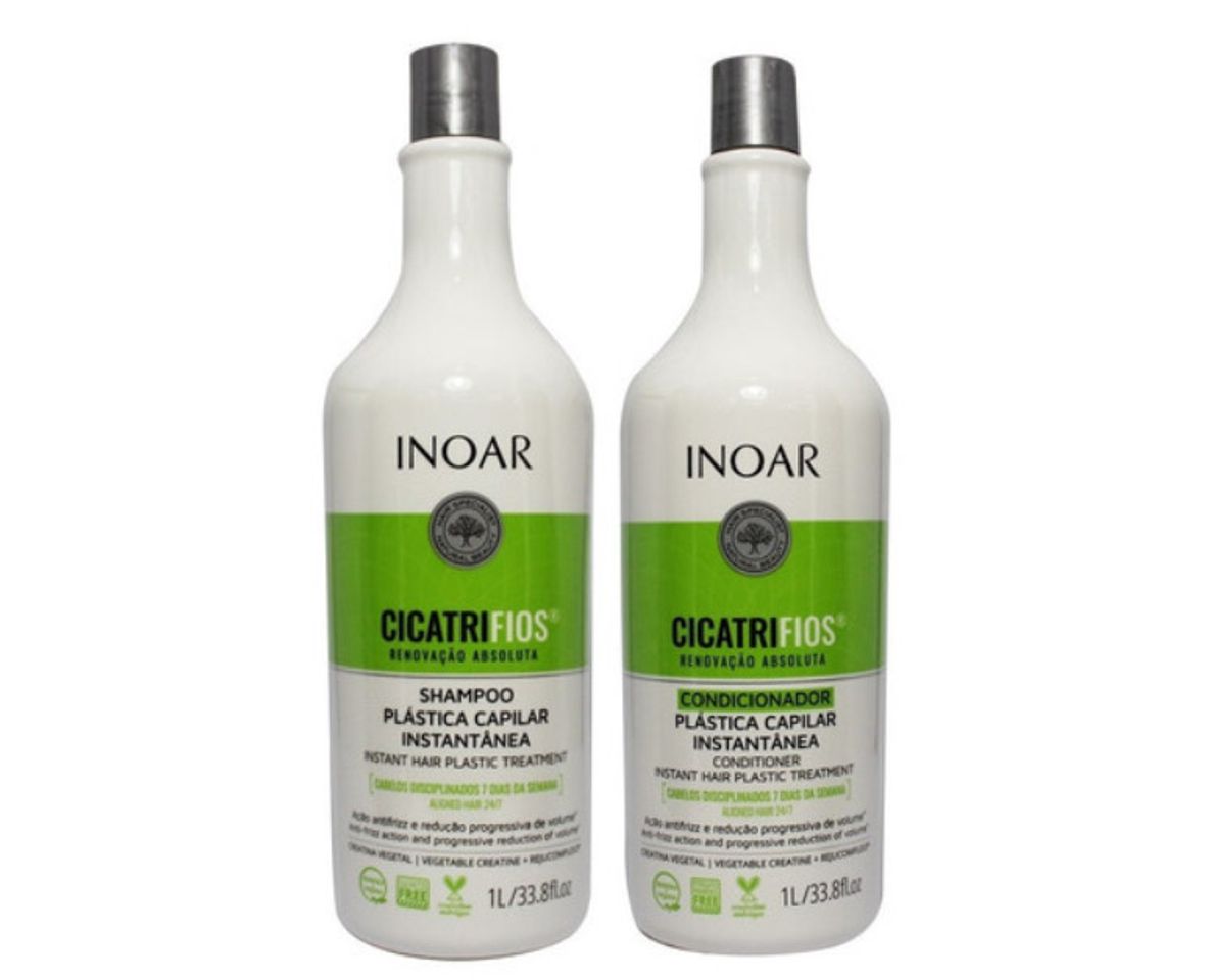 Moda Kit Shampoo E Condicionador Cicatrifios 1 Litro - Inoar - R$ 45,01 ...