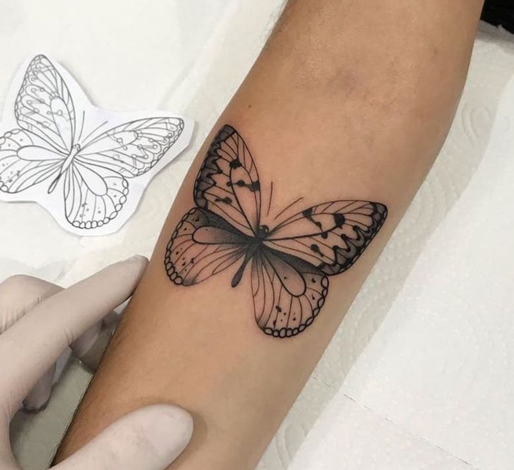 Fashion Tatuagem antebraço delicada