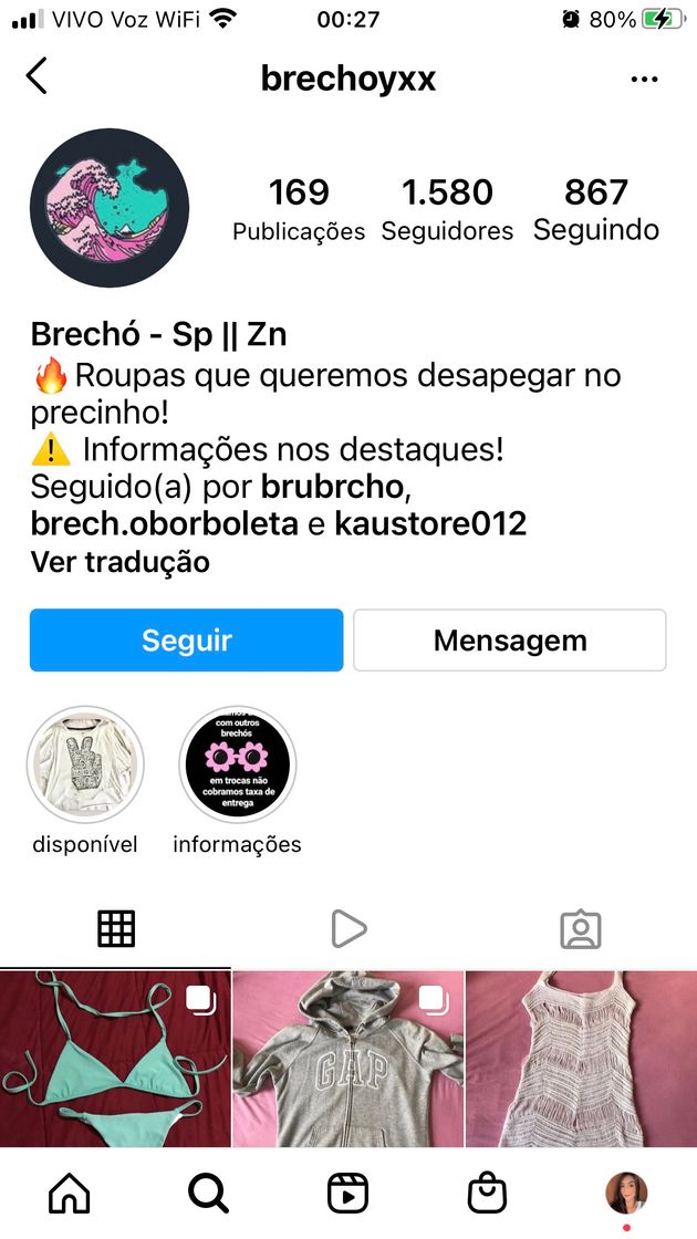 Fashion brechó em São Paulo