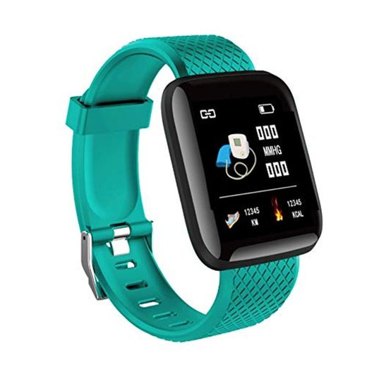 Aesy Smartwatch, 116plus Pantalla a Color Pulsera Inteligente, D13 Ritmo Cardíaco en