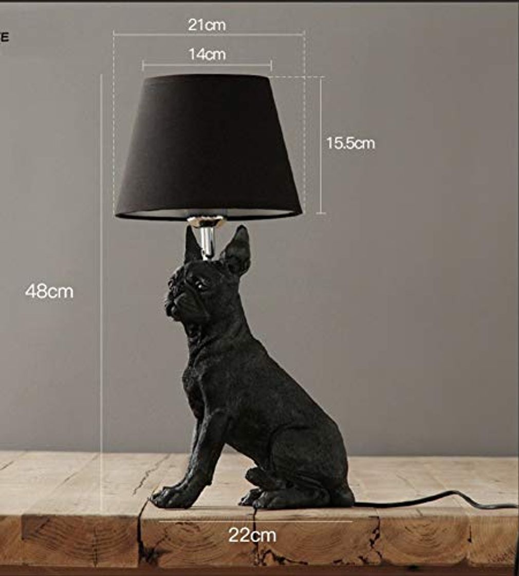 Product Cachorro Lámpara de mesa Animales Dormitorio dormitorio lámpara de noche Sala de estar Lámparas de mesa Abajur para quarto Deco accesorios de iluminación