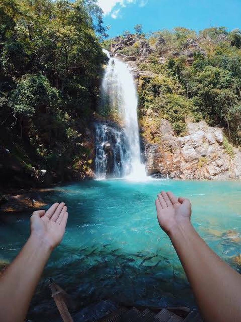 Lugar Cachoeira Serra Azul