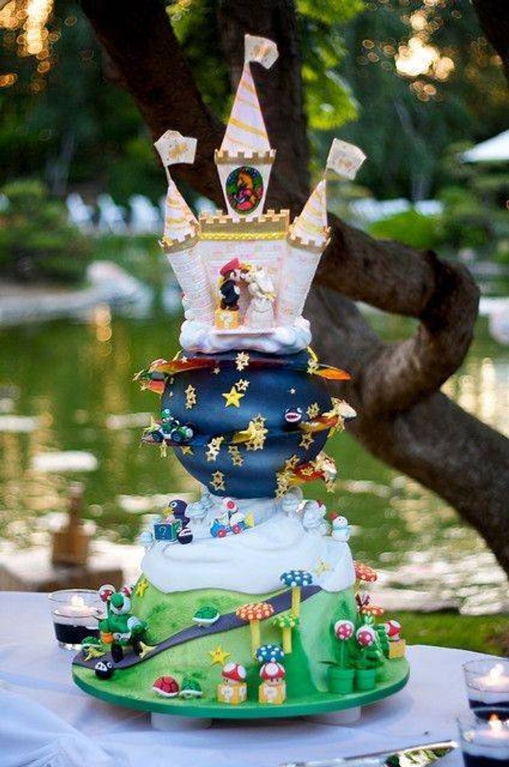 Moda Super Mario Cake