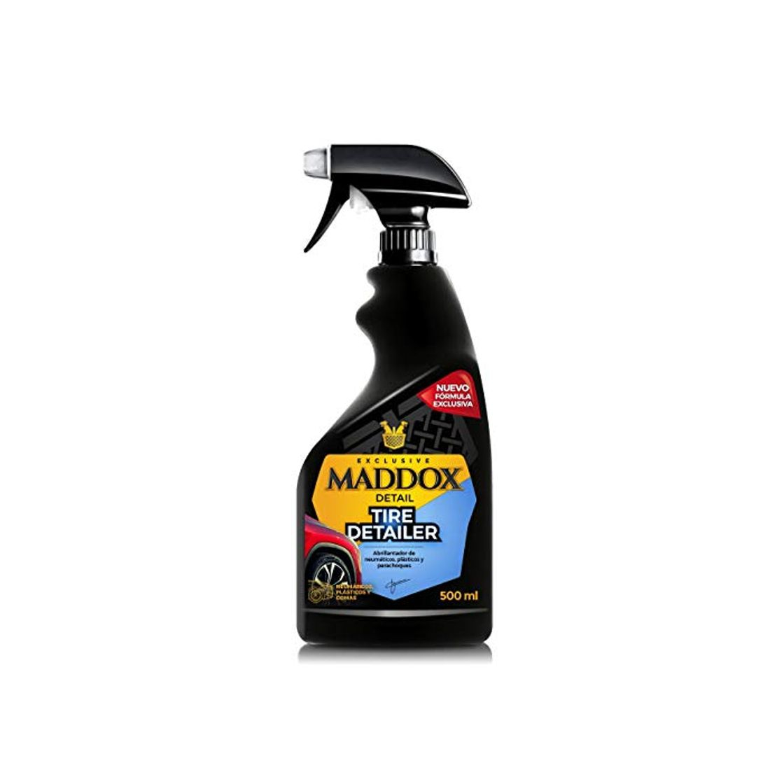 Producto Maddox Detail - Tire Detailer - Abrillantador de Neumáticos, Plásticos, Gomas de