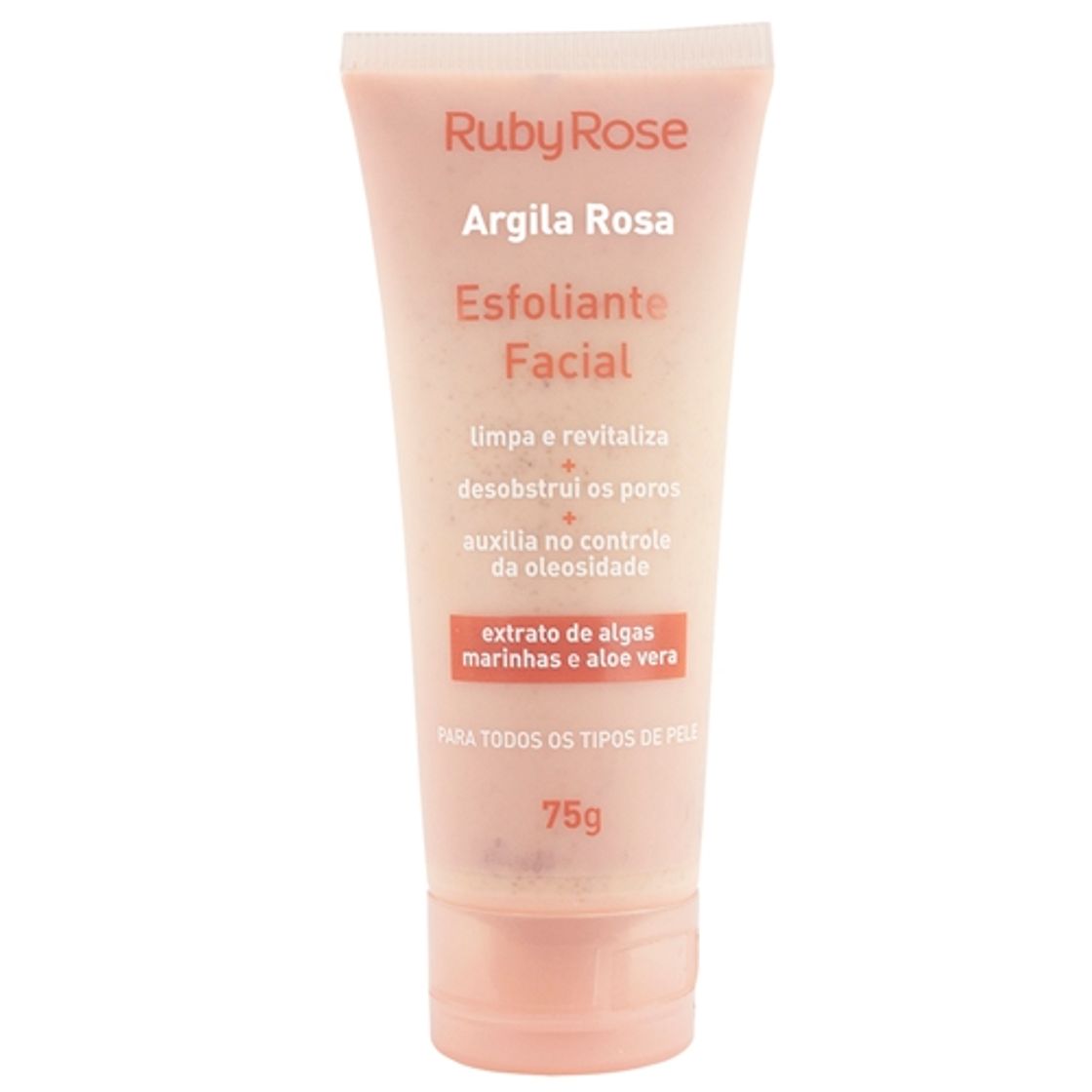 Moda Argila rosa esfoliante facial ( faz parte de um kit)