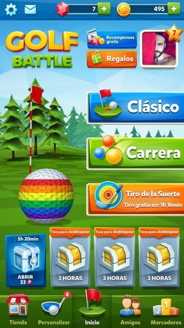 Videojuegos Golf Battle