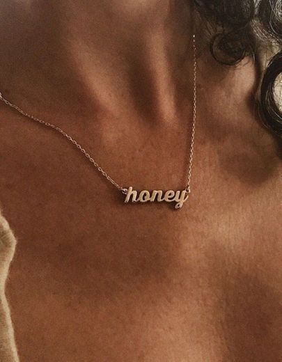 Honey necklace 