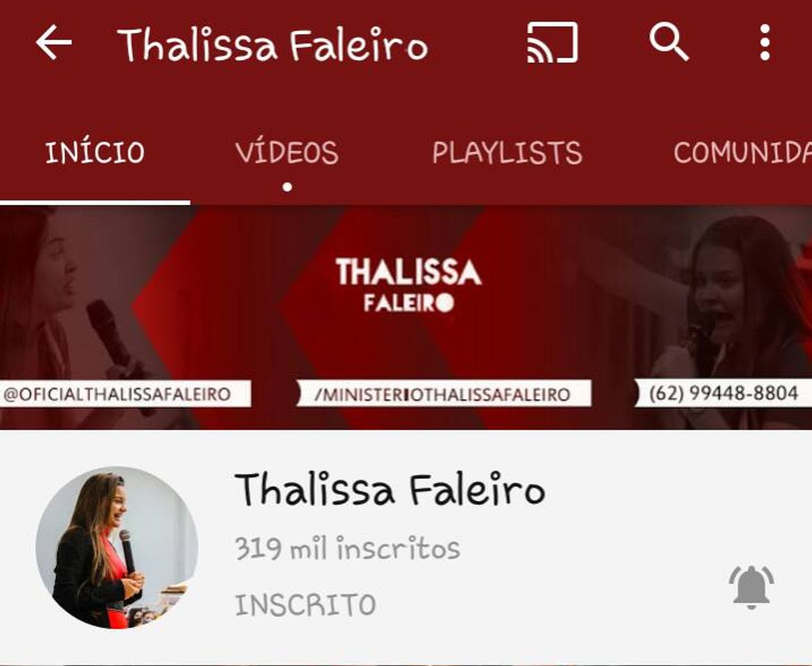 Moda youtuber💞  thalissa faleiro