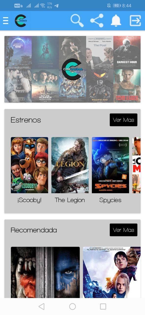 Android TV pelis