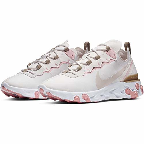 Nike W React Element 55, Zapatillas de Running para Mujer, Multicolor
