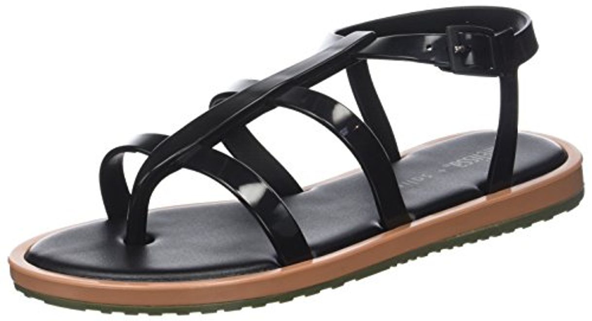 Product Melissa Salinas Roman, Sandalias de Gladiador para Mujer, Black