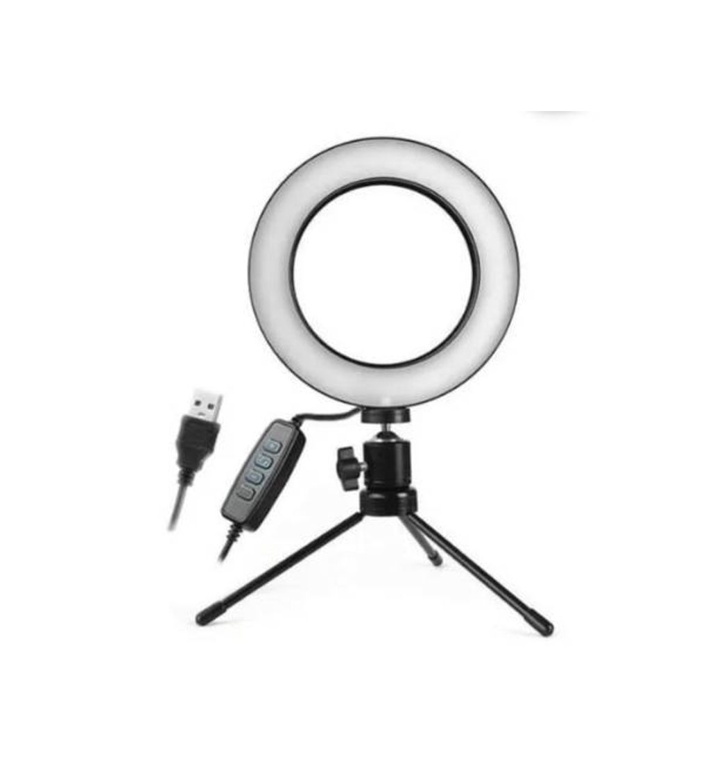 Electrónica Yoozon Luz de Anillo LED 10" fotográfica de Escritorio