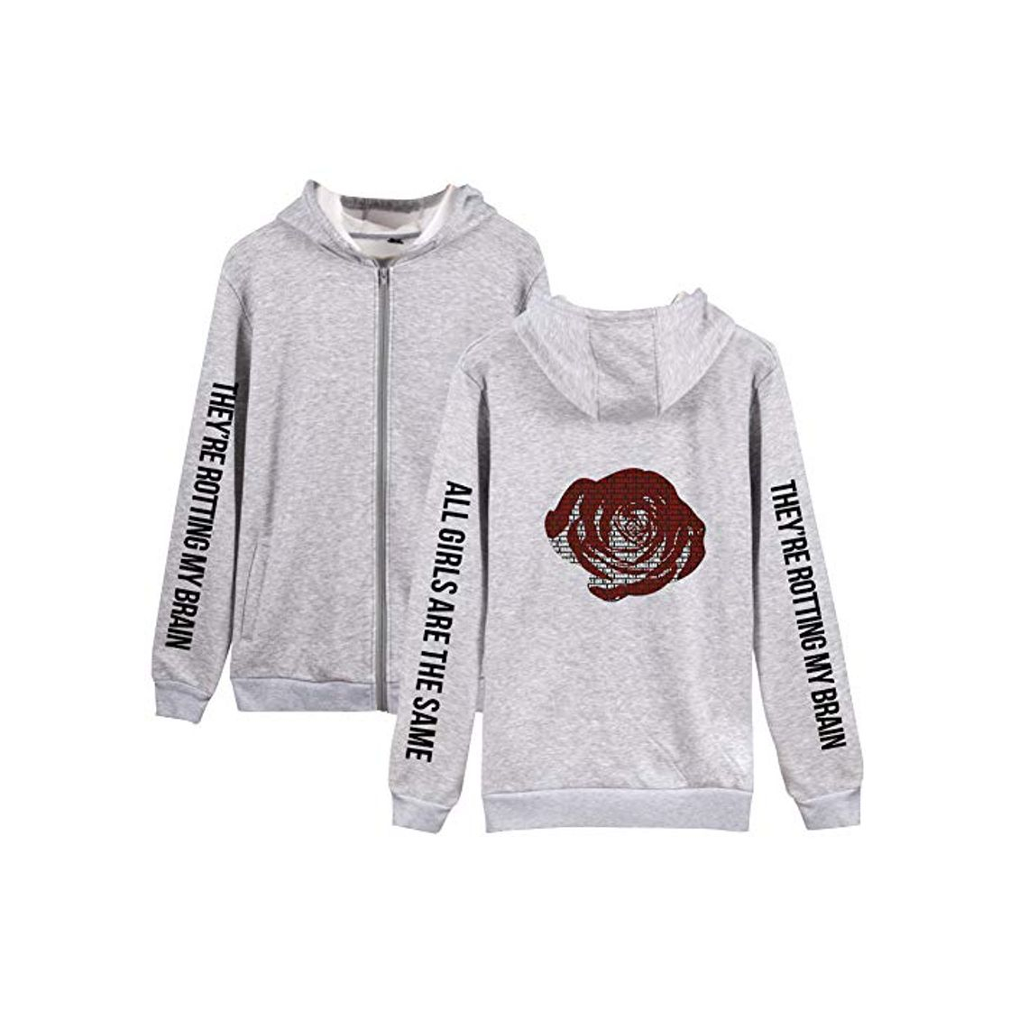 Social Juice WRLD Chaqueta con Capucha y Cremallera Mujer Hombre Sudadera Unisex Blazer