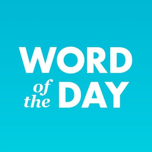 Word of the day: Learn English