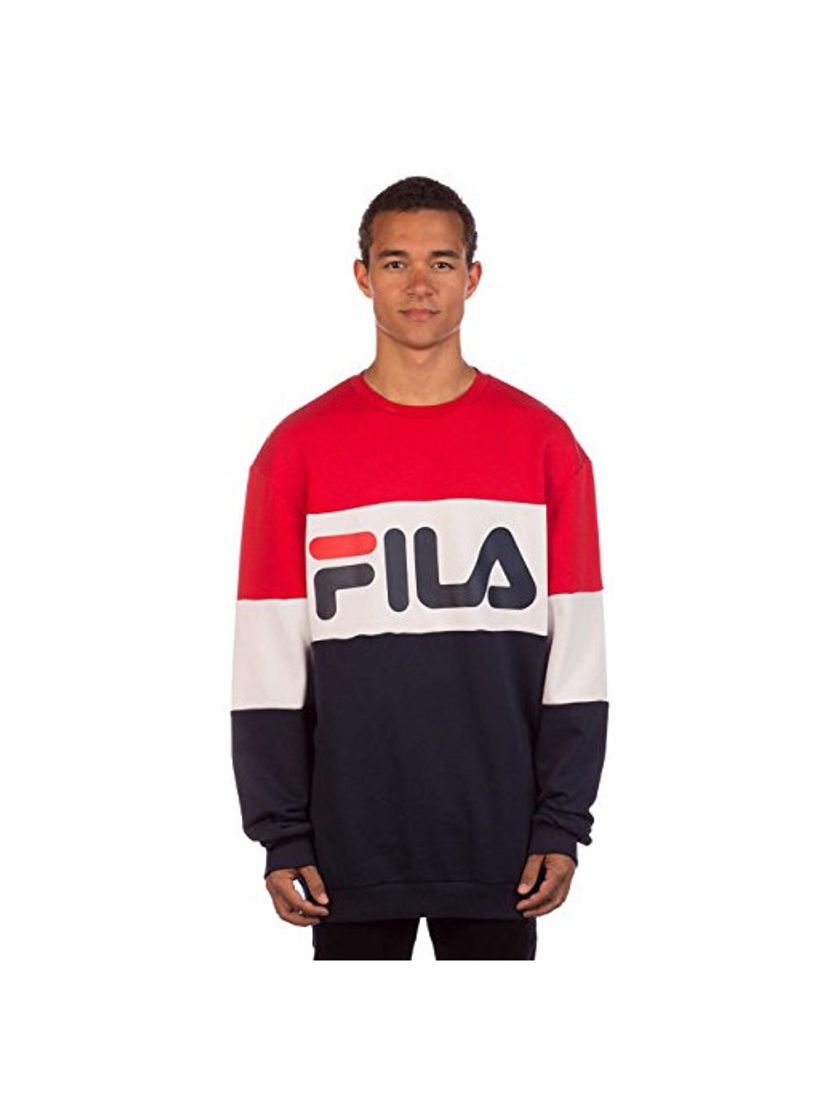 Fashion Fila Sudadera Straight Blocked Crew